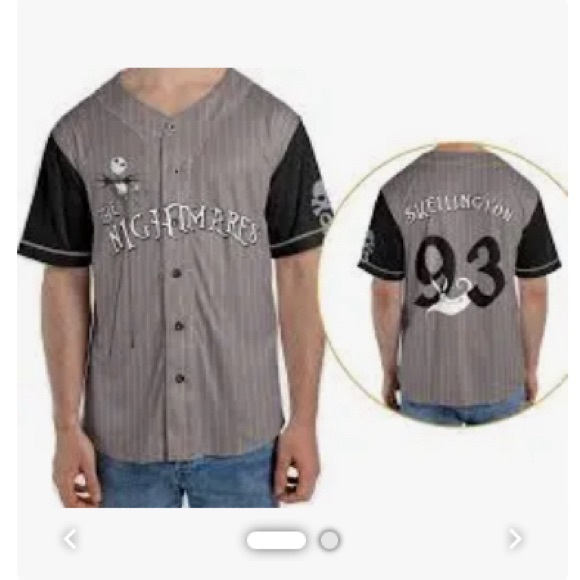 Disney Other - Disney Parks Jack Skellington baseball Jersey